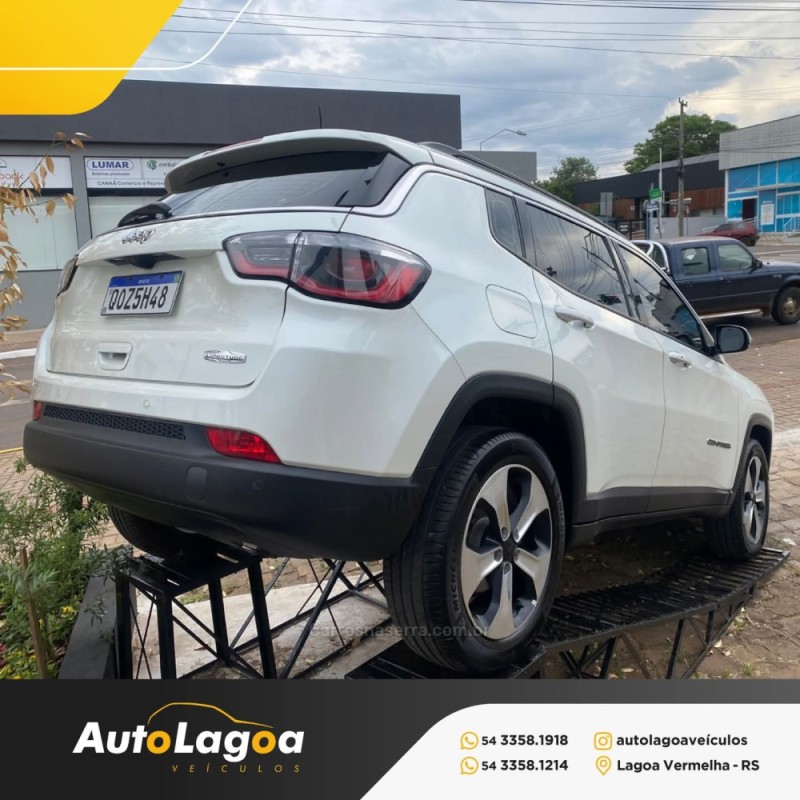 COMPASS 2.0 16V FLEX LONGITUDE AUTOMÁTICO - 2018 - LAGOA VERMELHA