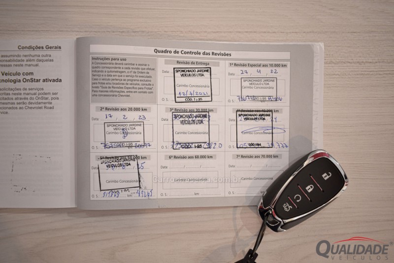 CRUZE 1.4 TURBO LTZ 16V FLEX 4P AUTOMÁTICO - 2022 - SANTA CRUZ DO SUL