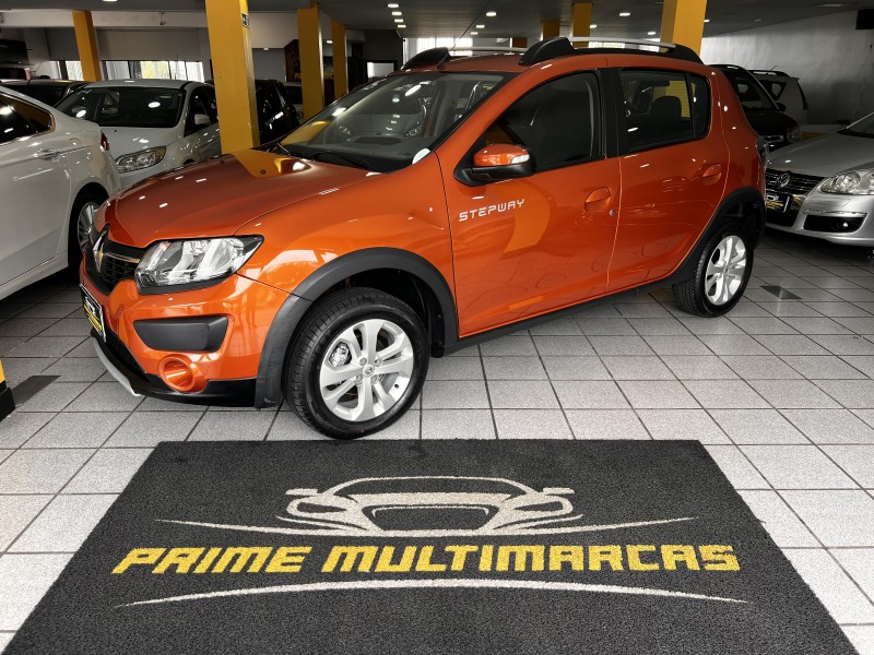 sandero 1.6 stepway 8v flex 4p automatizado 2015 caxias do sul
