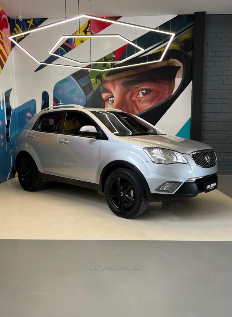 korando 2.2 xdi220 diesel 4wd automatico 2011 novo hamburgo