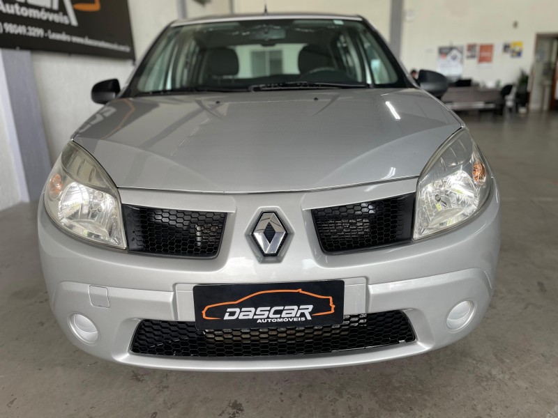 SANDERO 1.0 AUTHENTIQUE 16V FLEX 4P MANUAL - 2010 - BOM PRINCíPIO