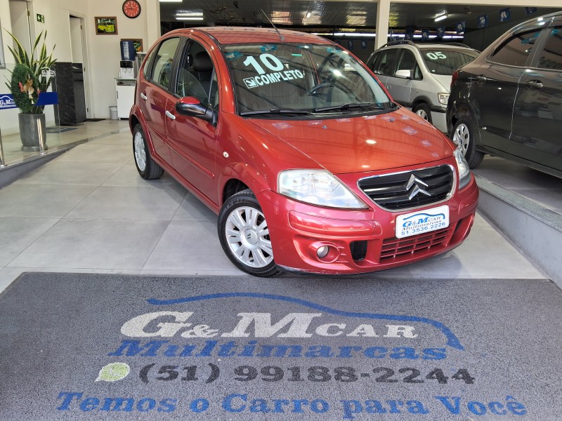 c3 1.6 exclusive 16v flex 4p automatico 2010 sao sebastiao do cai