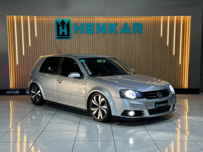 GOLF 1.6 MI SPORTLINE 8V FLEX 4P MANUAL - 2008 - CAMPO BOM