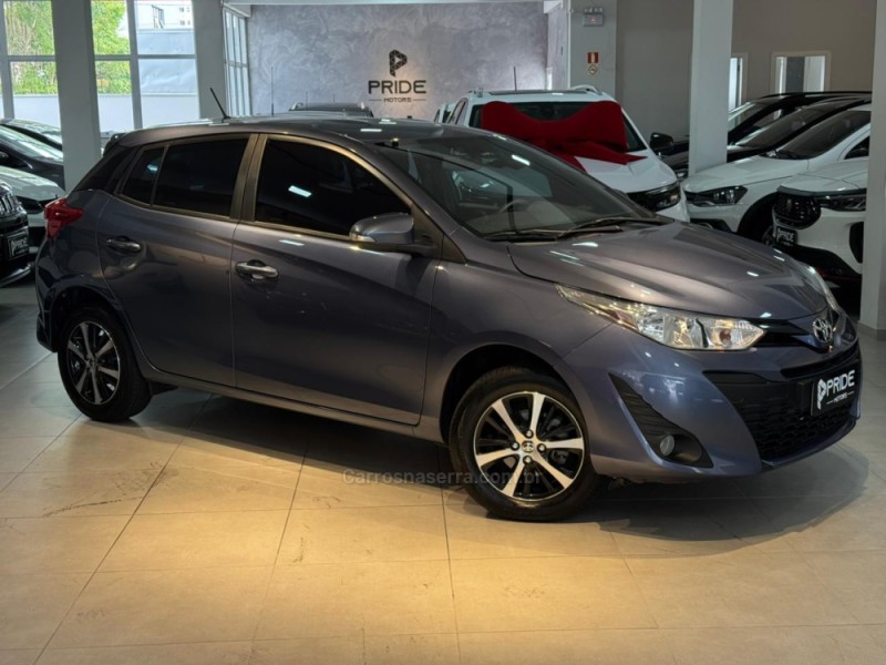 yaris 1.3 16v flex xl plus tech multidrive17 2020 caxias do sul