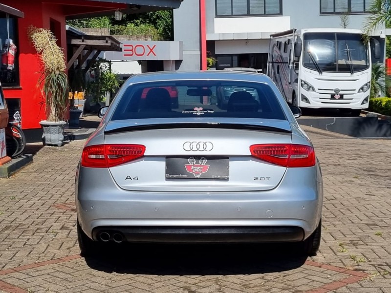 A4 2.0 TFSI ATTRACTION 180CV GASOLINA 4P MULTITRONIC - 2013 - TEUTôNIA