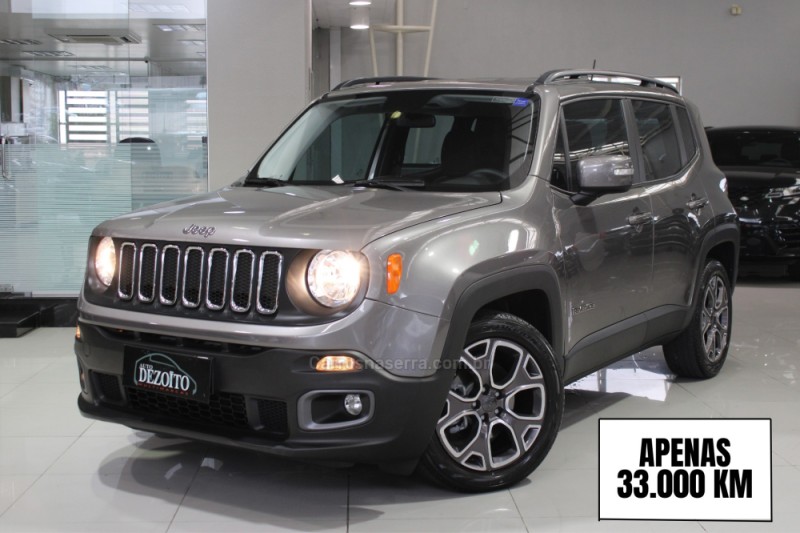 renegade 1.8 16v flex longitude 4p automatico 2016 caxias do sul