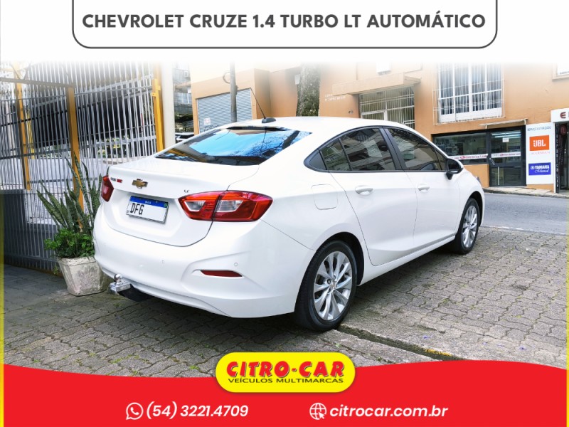CRUZE 1.4 TURBO LT 16V FLEX 4P AUTOMÁTICO - 2019 - CAXIAS DO SUL
