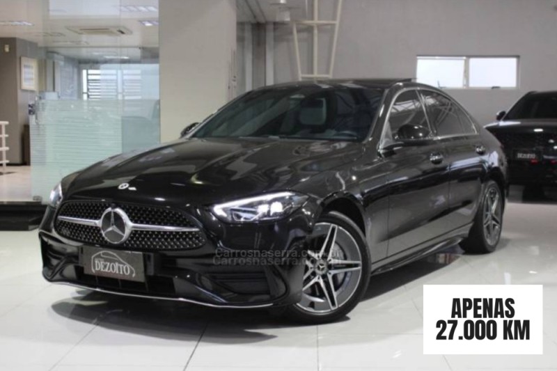 c 200 1.5 eq boost turbo amg line hibrido 4p automatico 2023 caxias do sul