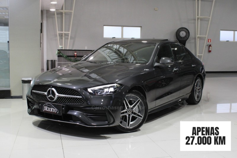 c 200 1.5 eq boost turbo amg line hibrido 4p automatico 2023 caxias do sul