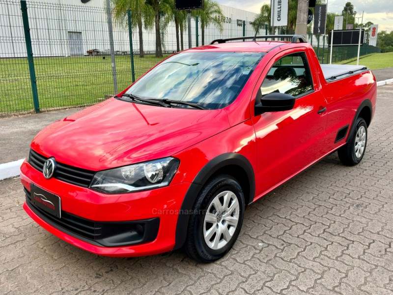 saveiro 1.6 mi trendline cs 8v flex 2p manual 2016 estancia velha