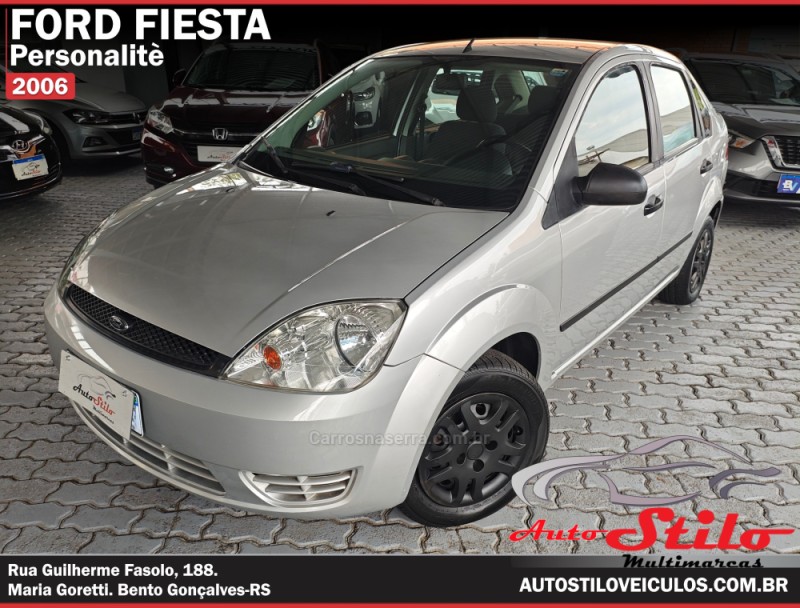 fiesta 1.0 mpi personnallite sedan 8v gasolina 4p manual 2006 bento goncalves