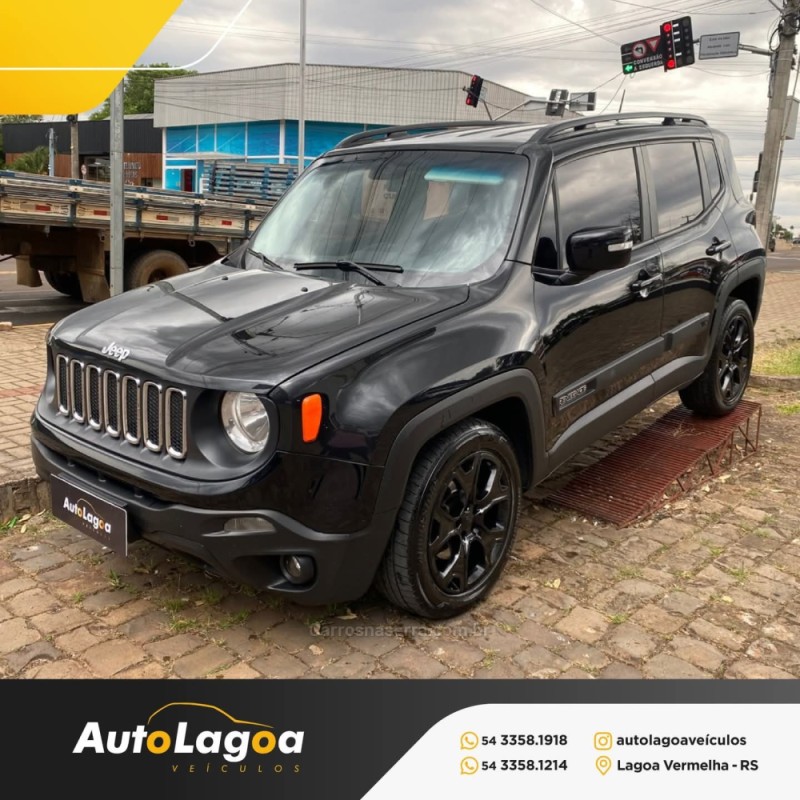 RENEGADE 2.0 16V TURBO DIESEL LONGITUDE 4P 4X4 AUTOMÁTICO - 2016 - LAGOA VERMELHA