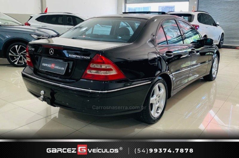 C 230 K 1.8 KOMPRESSOR AVANTGARDE 16V GASOLINA 4P AUTOMATICO - 2004 - BENTO GONçALVES