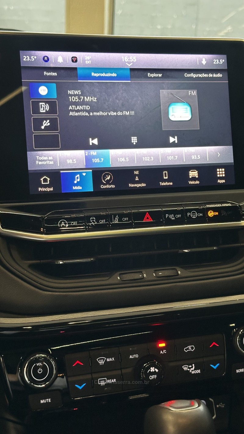 COMPASS 2.0 HURRICANE BLACKHAWK 4X4 TURBO GASOLINA 4P AUTOMÁTICO - 2025 - CAXIAS DO SUL