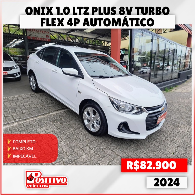 onix 1.0	ltz plus 8v turbo flex 4p automatico 2024 caxias do sul
