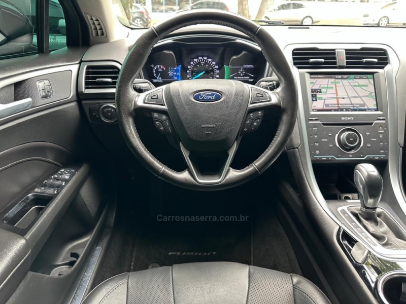 FUSION 2.0 TITANIUM GTDI ECOBOOST AWD AUTOMÁTICO - 2015 - CAMPO BOM