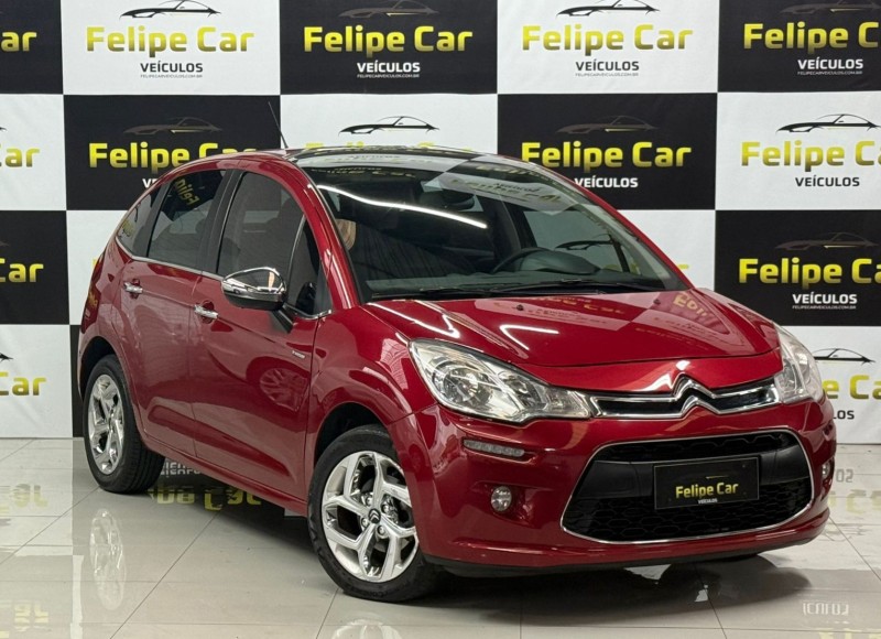 C3 1.6 EXCLUSIVE 16V FLEX 4P MANUAL - 2013 - CAXIAS DO SUL