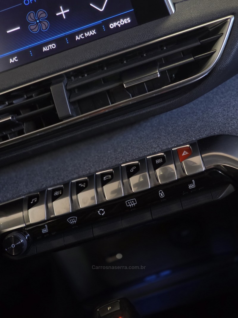 3008 1.6 GRIFFE THP 16V GASOLINA 4P AUTOMÁTICO - 2019 - CAXIAS DO SUL