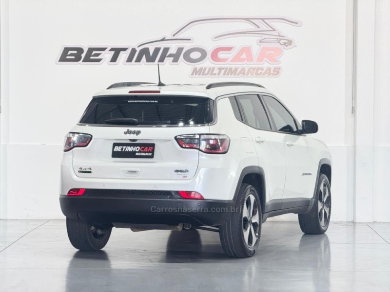 COMPASS 2.0 LONGITUDE TD350 TURBO DIESEL 4X4 4P AUTOMÁTICO - 2019 - ESTâNCIA VELHA