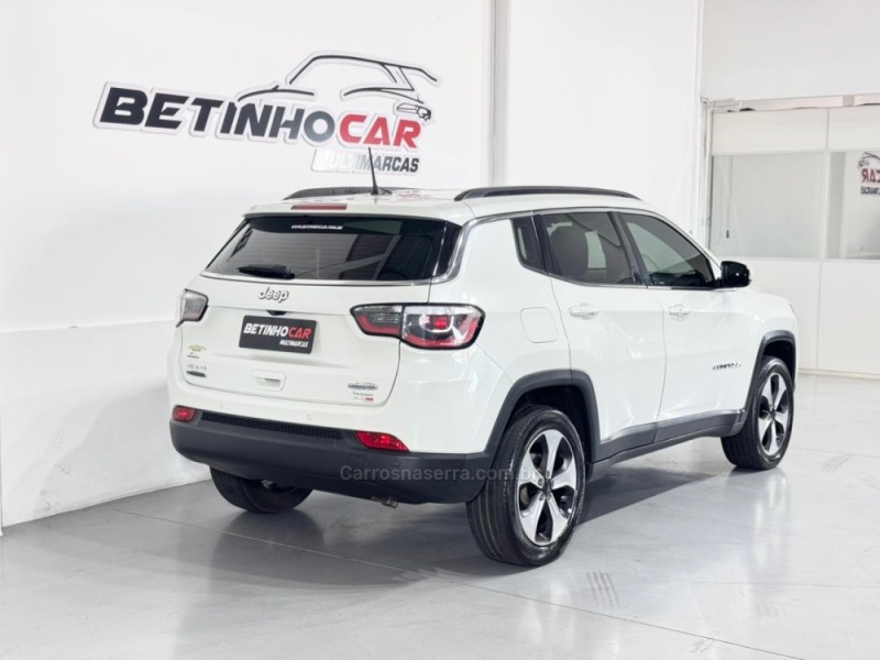 COMPASS 2.0 LONGITUDE TD350 TURBO DIESEL 4X4 4P AUTOMÁTICO - 2019 - ESTâNCIA VELHA