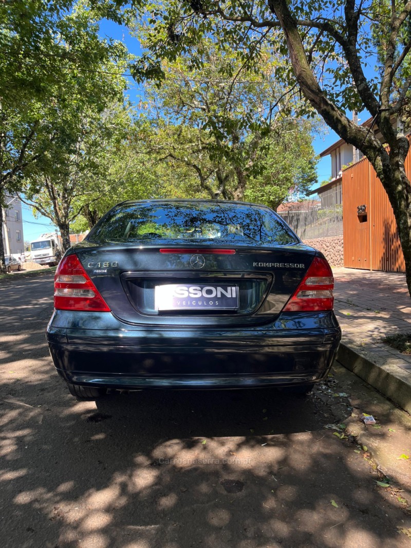 C 180 1.8 CLASSIC PLUS GASOLINA 4P AUTOMÁTICO - 2002 - ERECHIM