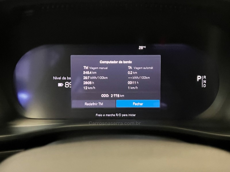 XC 40 P6 RECHARGE ELETRIC PLUS 4P AUTOMÁTICO - 2024 - FLORES DA CUNHA