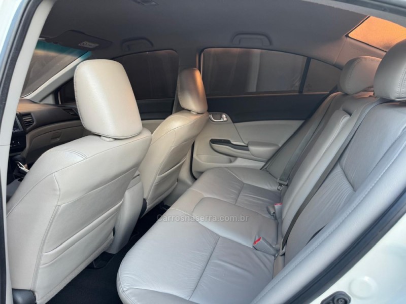 CIVIC 2.0 LXR 16V FLEX 4P AUTOMÁTICO - 2015 - ESTâNCIA VELHA