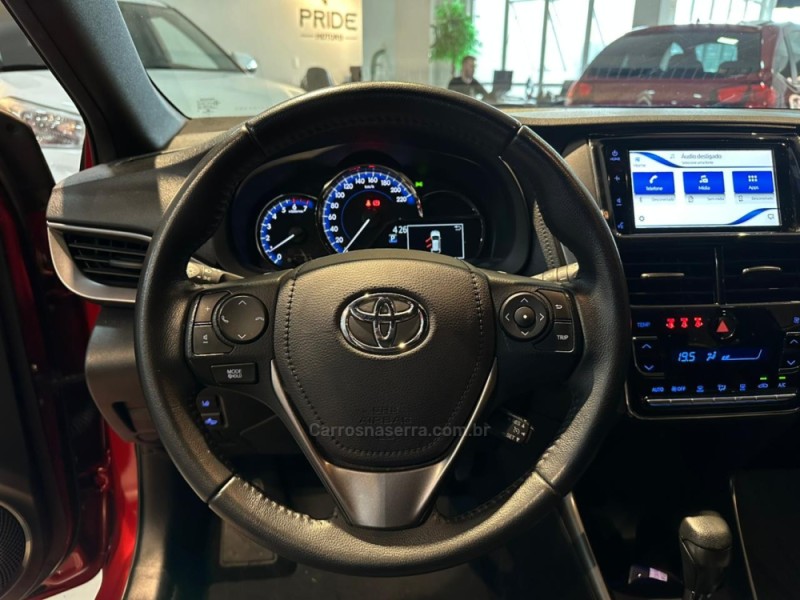 YARIS 1.5 XS CONNECT 16V FLEX 4P AUTOMÁTICO - 2023 - CAXIAS DO SUL