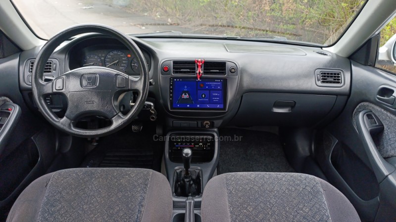 CIVIC 1.6 LX 16V GASOLINA 4P MANUAL - 1998 - CAXIAS DO SUL