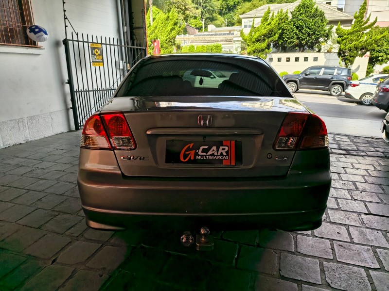 CIVIC 1.7 LXL 16V GASOLINA 4P AUTOMÁTICO - 2005 - CAXIAS DO SUL