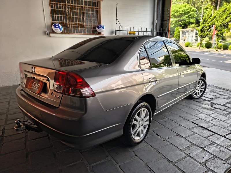CIVIC 1.7 LXL 16V GASOLINA 4P AUTOMÁTICO - 2005 - CAXIAS DO SUL