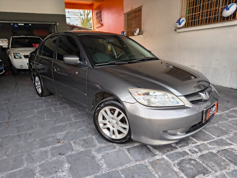 CIVIC 1.7 LXL 16V GASOLINA 4P AUTOMÁTICO - 2005 - CAXIAS DO SUL