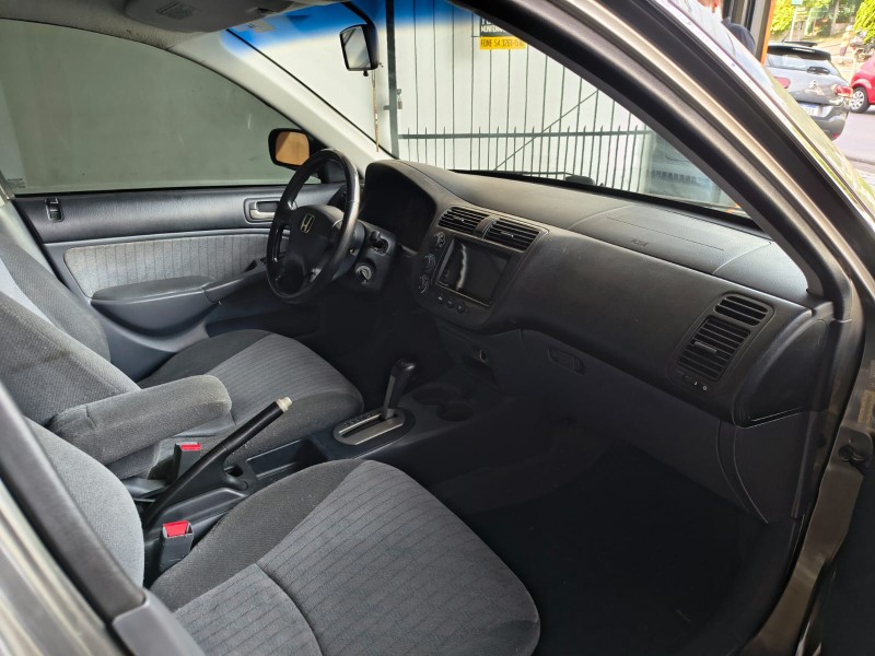 CIVIC 1.7 LXL 16V GASOLINA 4P AUTOMÁTICO - 2005 - CAXIAS DO SUL