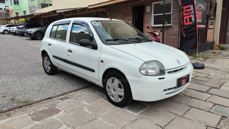 clio 1.0 rn 16v gasolina 4p manual 2001 caxias do sul