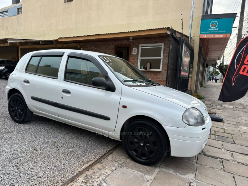 clio 1.0 rn 16v gasolina 4p manual 2001 caxias do sul
