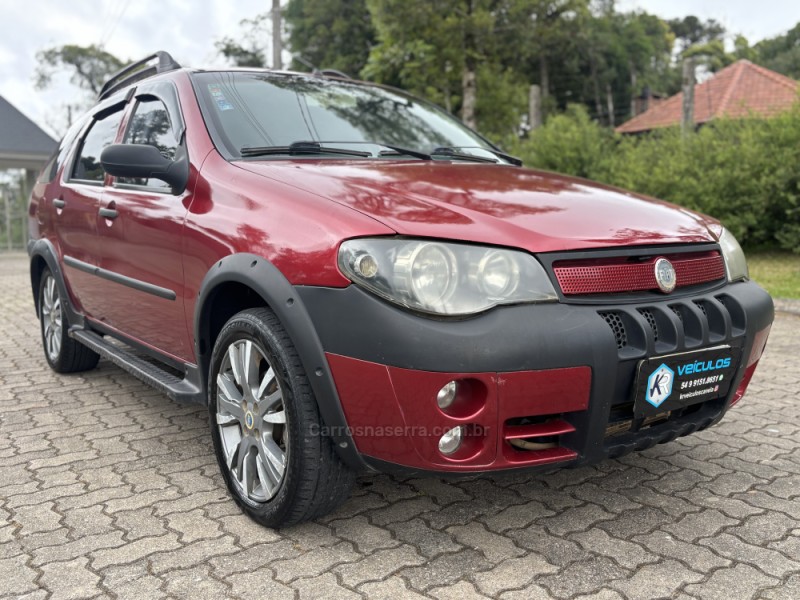 PALIO 1.8 MPI ADVENTURE WEEKEND 8V FLEX 4P MANUAL - 2006 - CANELA