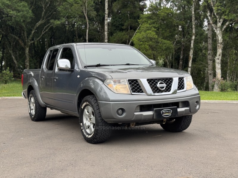 frontier 2.5 sel 4x4 cd turbo eletronic diesel 4p automatico 2008 gramado