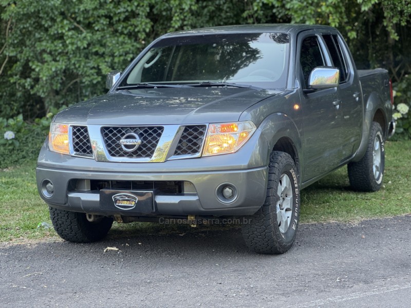 frontier 2.5 sel 4x4 cd turbo eletronic diesel 4p automatico 2008 gramado