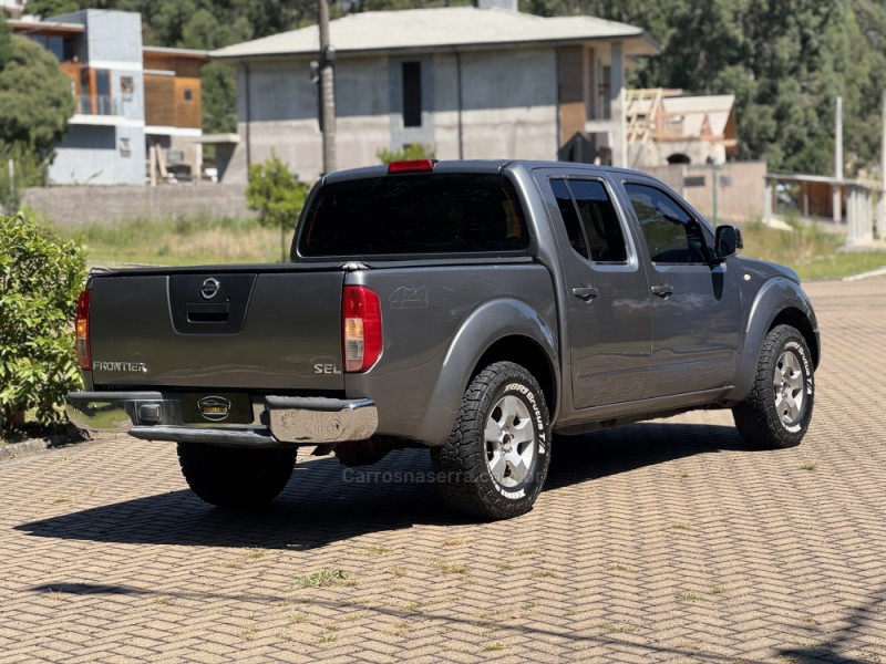 FRONTIER 2.5 SEL 4X4 CD TURBO ELETRONIC DIESEL 4P AUTOMÁTICO - 2008 - GRAMADO