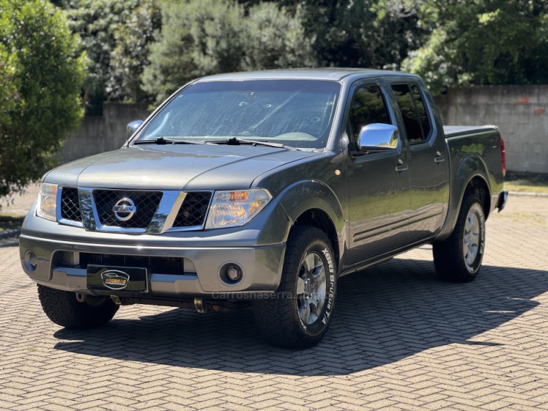 frontier 2.5 sel 4x4 cd turbo eletronic diesel 4p automatico 2008 gramado