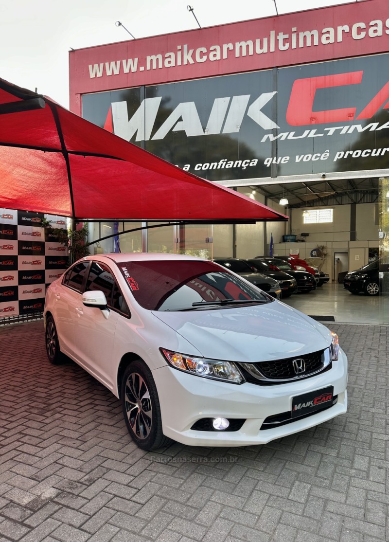 CIVIC 2.0 LXR 16V FLEX 4P AUTOMÁTICO - 2015 - ESTâNCIA VELHA