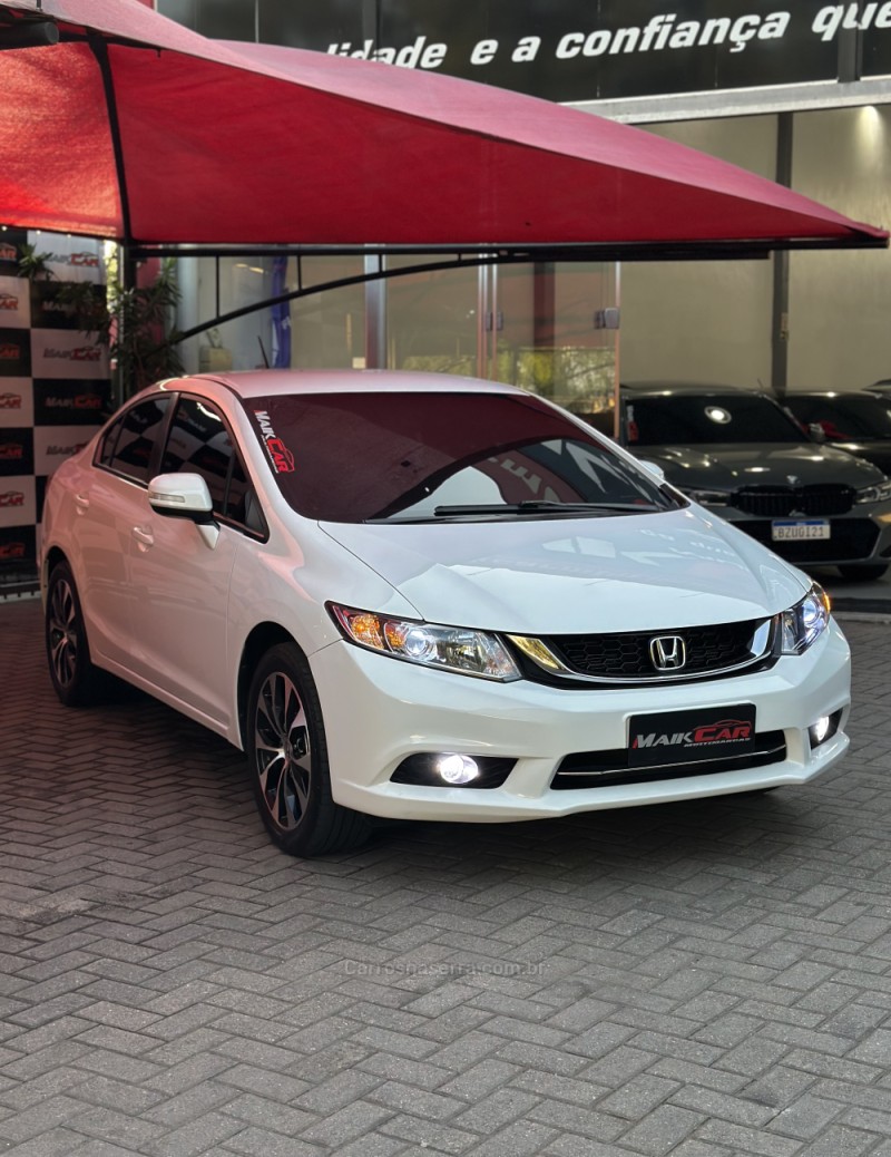 CIVIC 2.0 LXR 16V FLEX 4P AUTOMÁTICO - 2015 - ESTâNCIA VELHA