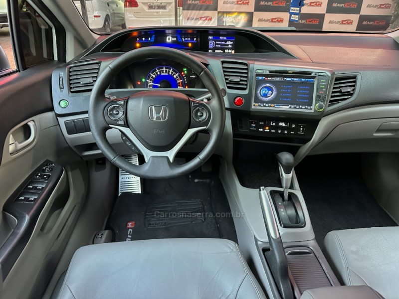 CIVIC 2.0 LXR 16V FLEX 4P AUTOMÁTICO - 2015 - ESTâNCIA VELHA