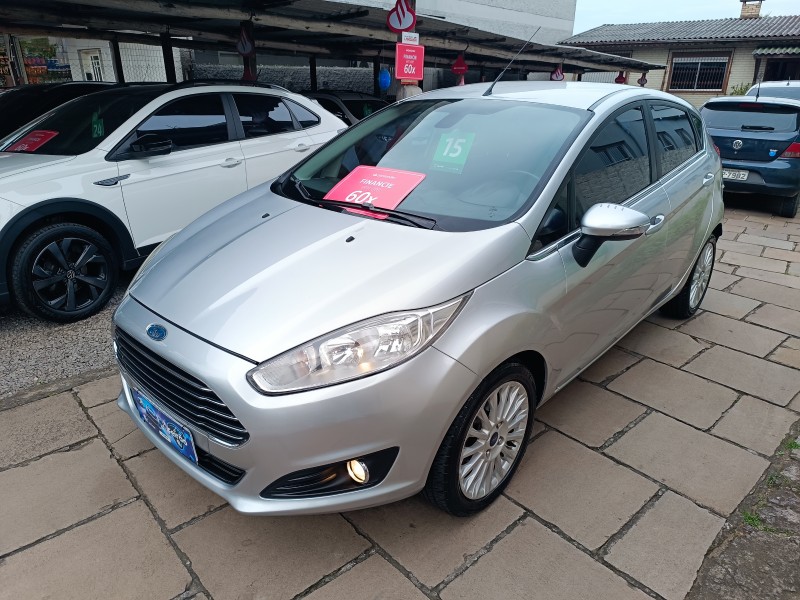 fiesta 1.6 titanium hatch 16v flex 4p automatico 2015 bento goncalves