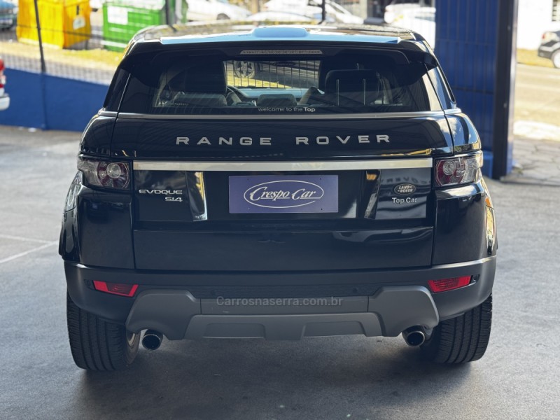 RANGE ROVER EVOQUE 2.0 PRESTIGE TECH 4WD 16V GASOLINA 4P AUTOMÁTICO - 2013 - CAXIAS DO SUL