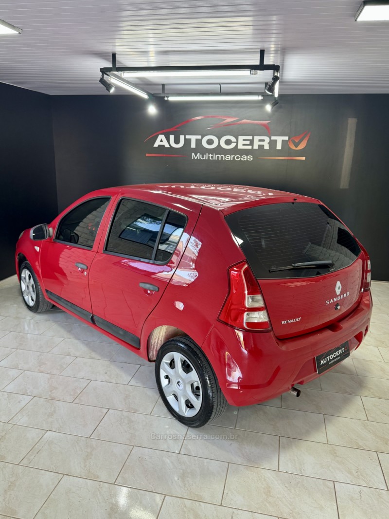 SANDERO 1.6 EXPRESSION 8V FLEX 4P MANUAL - 2012 - ENCANTADO
