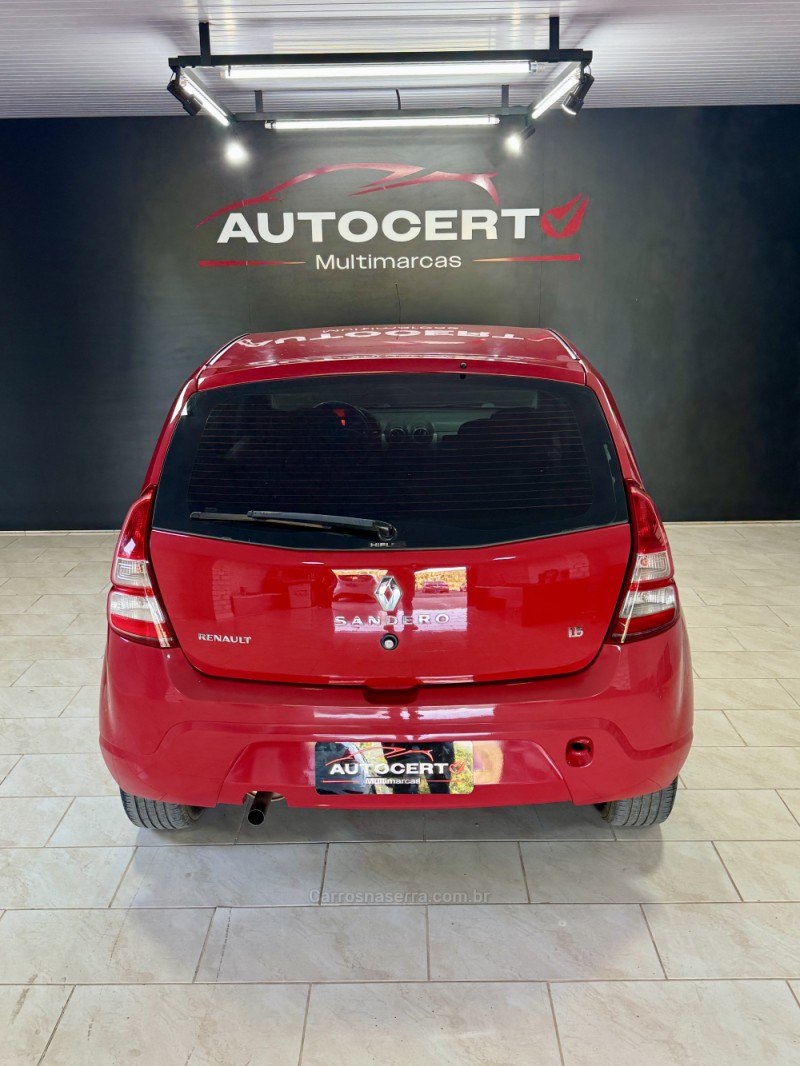 SANDERO 1.6 EXPRESSION 8V FLEX 4P MANUAL - 2012 - ENCANTADO