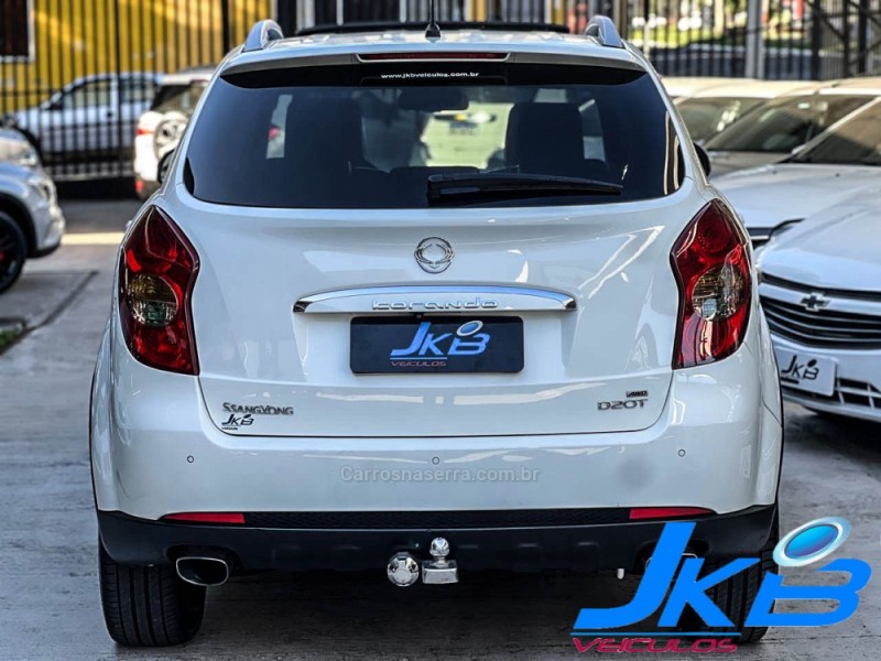 KORANDO 2.0 GLS 4X4 16V TURBO DIESEL 4P AUTOMÁTICO - 2012 - NOVO HAMBURGO