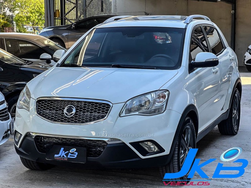 korando 2.0 gls 4x4 16v turbo diesel 4p automatico 2012 novo hamburgo