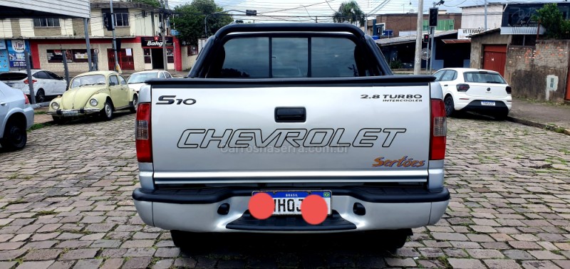 S10 2.8 SERTÕES 4X4 CD 12V TURBO ELECTRONIC INTERCOOLER DIESEL 4P MANUAL - 2005 - CAXIAS DO SUL